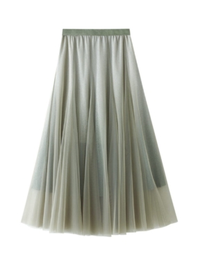 Gradient Tulle Skirt
