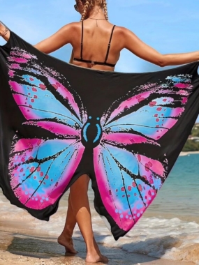 Butterfly Multiway Strap Beach Cover