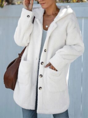 Hooded Fluffy Winter Jacket
