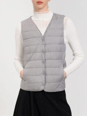 Thin Weatherproof Insulated Women's Vest