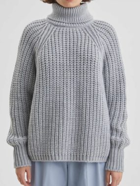 Thick Heavyweight Wide Ribbed Sweater