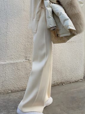 Casual Everyday Comfy Knitted Pants