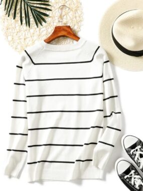 Basic Striped Sweater