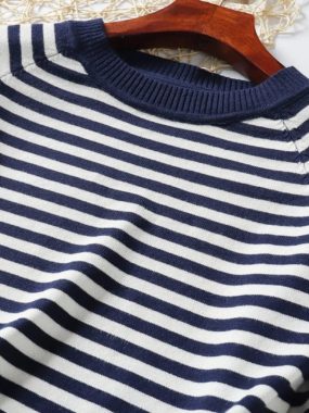 Summer V neck Red Patterned Dress with Side Slit