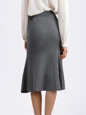 Striped Sweater and Knitted Pants Set