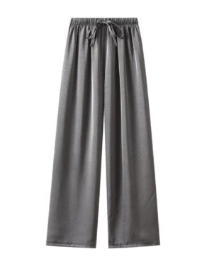 Summer Wide Leg Loose Fit Solid Color Pants