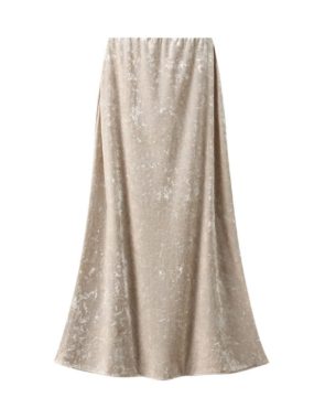 Velvvet Midi A-Line Skirt