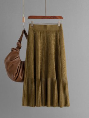 Knitted Midi Skirt