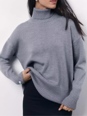 Thick Turtleneck Sweater