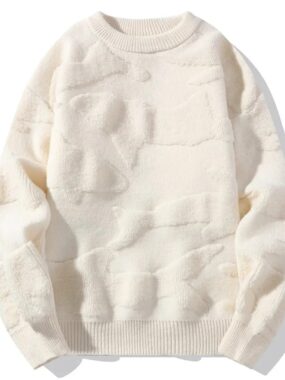 Winter Sweater with 3D All Over Shark