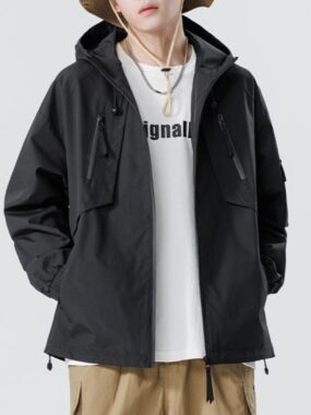 Waterproof Windbreaker with Hoodie