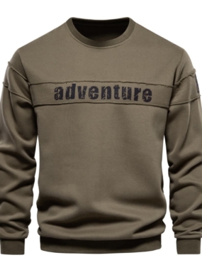 Adventure Long Sleeved Round Neck Sweatshirt