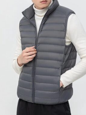 Lightweight Down Stand Collar Vest