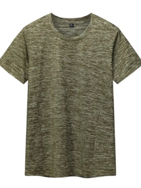 Heather Quick Dry  Crew T-Shirt