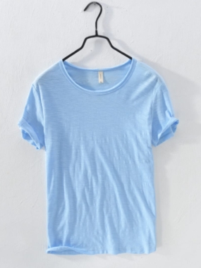 O-Neck Thin Sleek Casual T-Shirt