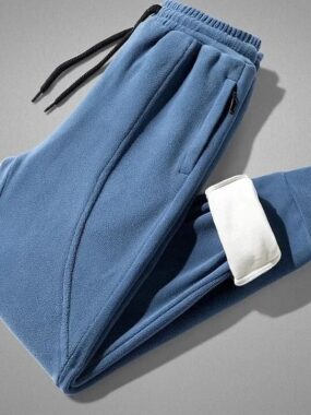 Fleeced Daily Jogger Pants with Pockets