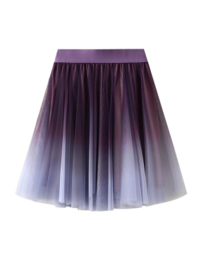 Fairy Gradient Tulle Short Skirt