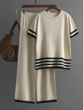 Maritime Striped Co-ord Knit Set