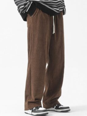 Thick Velvet Corduroy Loose Pants