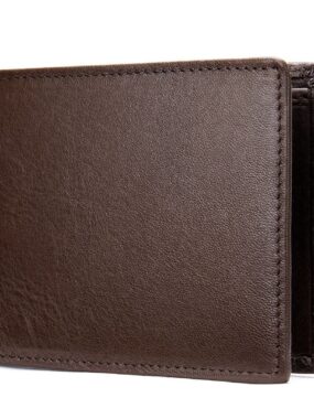Simple Men's Genuine Leather Wallet
