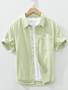 Basic Shirt for Men with Pockets