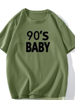90s Baby Loose Cotton T-shirt