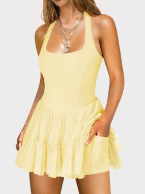 Fitted Modern Mini Skirt Dress