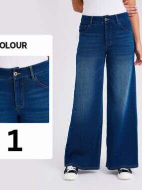 Vintage Washed Wide Legged Jeans Pants