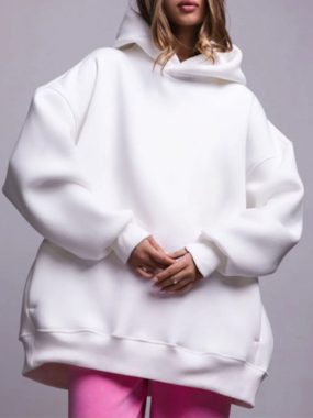 Women's Oversized Thick Hooded Sweatshirt