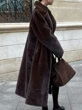 Heavyweight Faux Fur Classic Coat