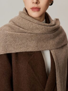 Mid Season Pure Sheep Wool Scarf