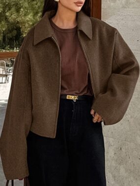 Faux Wool Versatile Classic Jacket