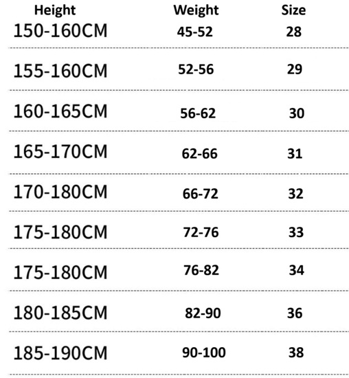 Size Guide