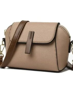 Dome Cross-Body Shoulder Bag With  Strap