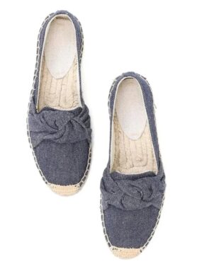 Closed Back Flat Voguish Bowknot Espadrilles
