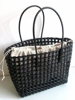 Hard Hollowed Out Tote Beach Shoulder Bag