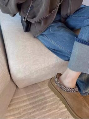 Genuine Suede Winter Below Ankle Boots