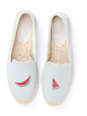 Watermelon Jute Wrapped Soles Espadrilles