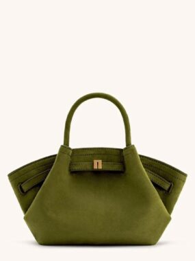 Smocked Strap Suede Bag and/or Tote