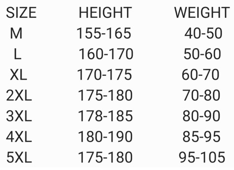 Size Guide