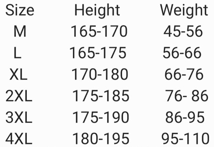 Size Guide