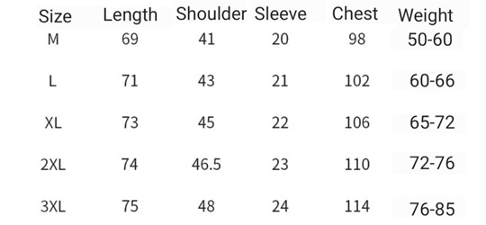 Size Guide