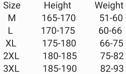 Size Guide