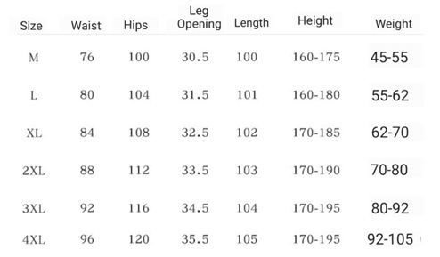 Size Guide