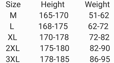 Size Guide