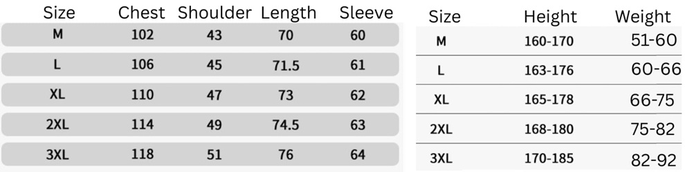Size Guide
