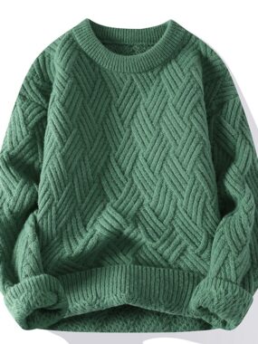 Winter Oversized Thick Patterned Sweater