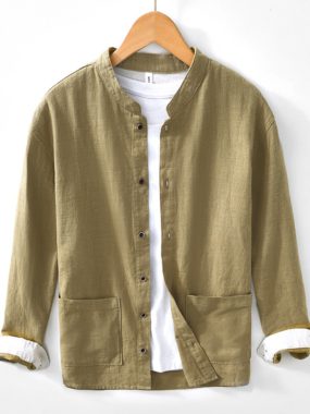 Chambray Breathable Men's Shirt/Jacket