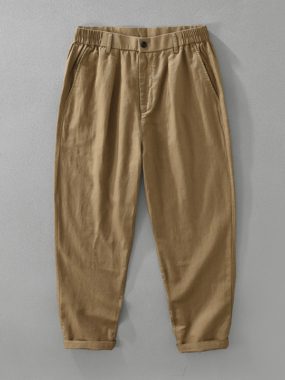 Men's Summer Casual Linen Cotton Blended Pants