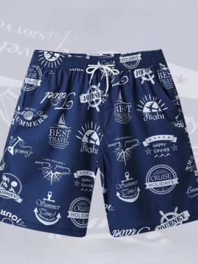Men's Beach Quick-Dry Swim Shorts